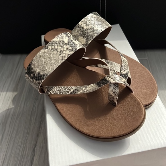 Steve Madden Athens sandals size 8 snakeskin - Picture 9 of 10